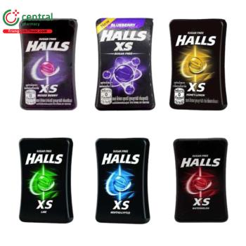 Kẹo ngậm không đường Halls XS