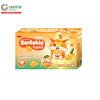 Kẹo sữa Zentokid Funny (hương cam)
