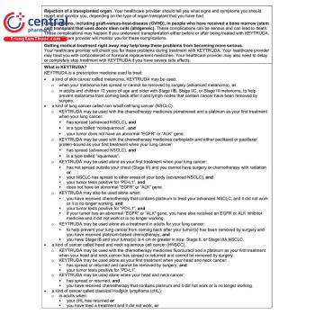 Thuốc Keytruda 100mg/4ml điều trị các loại ung thư khác nhau