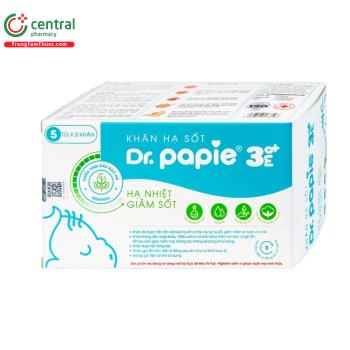 Khăn Hạ Sốt Dr.Papie 3mo+