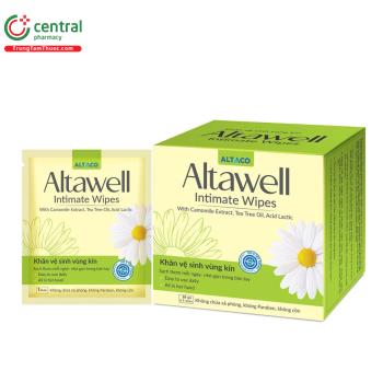 Khăn vệ sinh phụ nữ Altawell Intimate Wipes