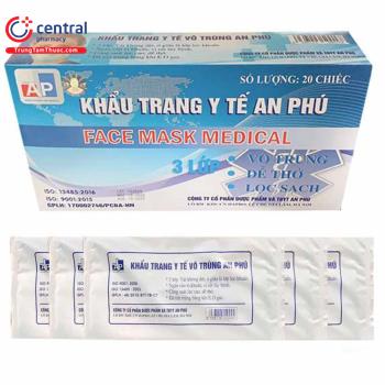 Khẩu trang y tế An Phú (hộp 20 cái)