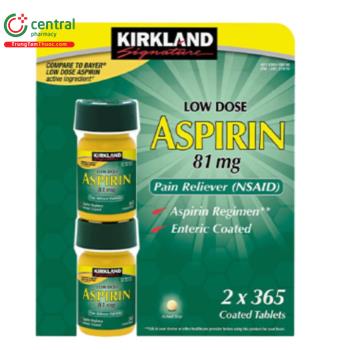 Kirkland Low Dose Aspirin 81mg