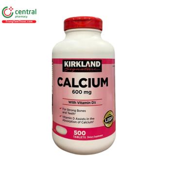 Kirkland Signature Calcium 600 mg + D3