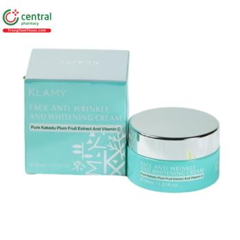 Klamy Face Anti Wrinkle And Whitening Cream