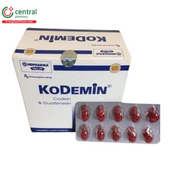 Thuốc ho Kodemin - Giảm nhanh các cơn ho khan và ho do kích ứng