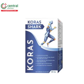 Koras Shark - Bảo vệ mô sụn khớp, giảm triệu chứng thoái hóa khớp