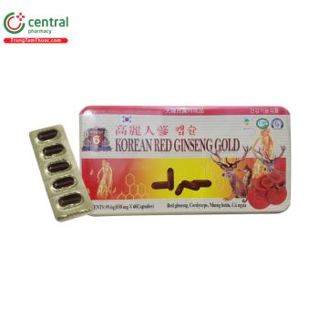 Korean Red Ginseng Gold - USA Pharma (viên 830mg)