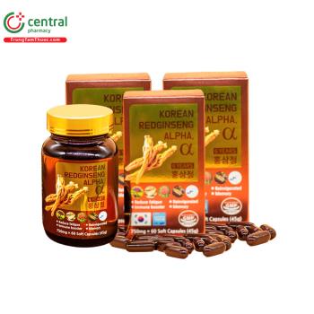 Korean Redginseng Alpha