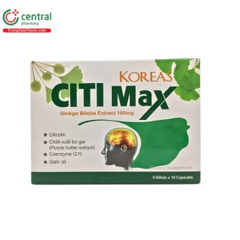Koreas Citi Max