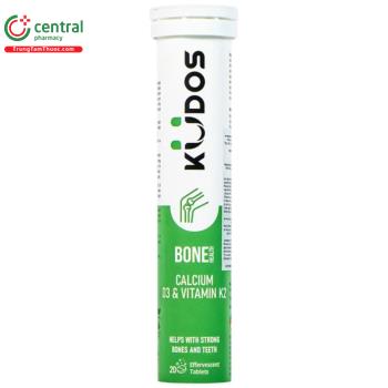 Kudos Bone Health Calcium, D3 & Vitamin K2 