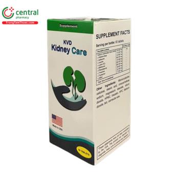 [CHÍNH HÃNG] Thuốc KVD Kidney Care bổ dưỡng chất cho người bệnh thận