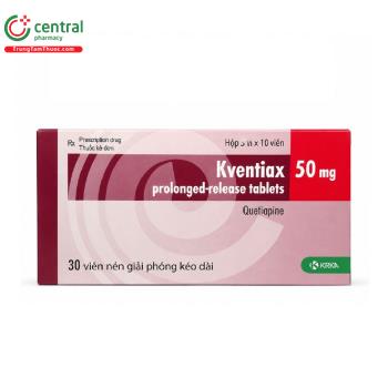 Kventiax 50mg Prolonged-Release Tablets