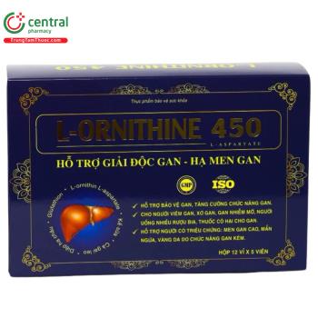 L-Ornithine 450 Dược Phẩm Phương Nam