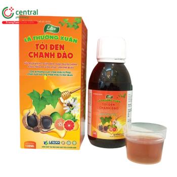 Lá Thường Xuân Tỏi Đen Chanh Đào Letco