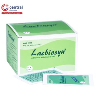 Lacbiosyn (Hộp 100 gói x 1g)