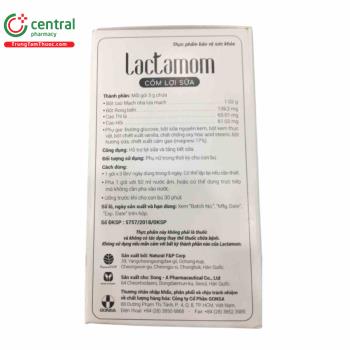Thuốc Lactamom kích thích tiết sữa, nâng cao chất lượng sữa mẹ