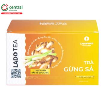 Lado Tea Trà Gừng Sả