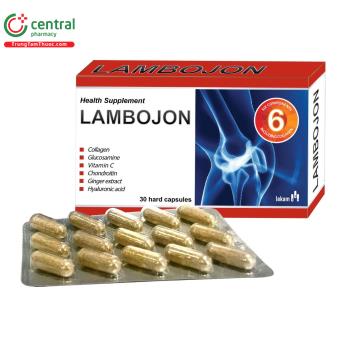 Lambojon - Hạn chế thoái hóa khớp, bảo vệ mô sụn, giúp khớp khỏe mạnh