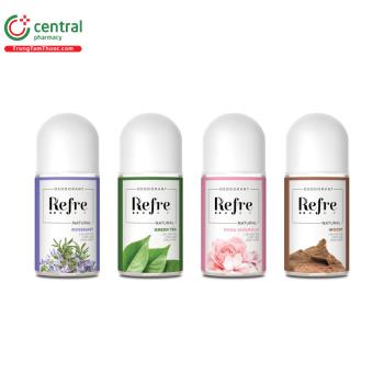 Lăn Khử Mùi Refre Natural 40ml