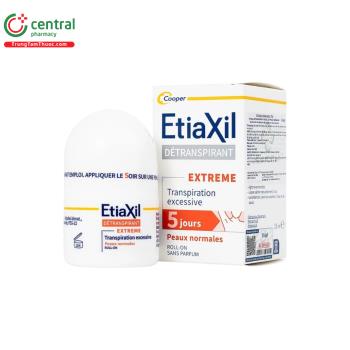 Lăn khử mùi và chống mùi Etiaxil Detranspirant Extreme đặc trị dành cho da thường (đỏ)