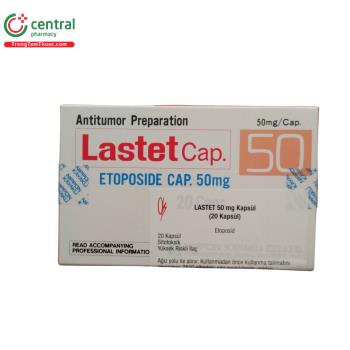 Thuốc Lastet Cap 50 điều trị ung thư tinh hoàn, ung thư buồng trứng