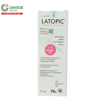 Latopic Face and body cream 75ml