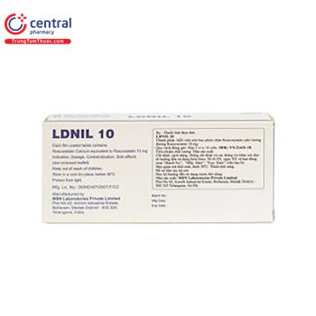 [CHÍNH HÃNG] Thuốc Ldnil 10 - Thuốc điều trị rối loạn mỡ máu