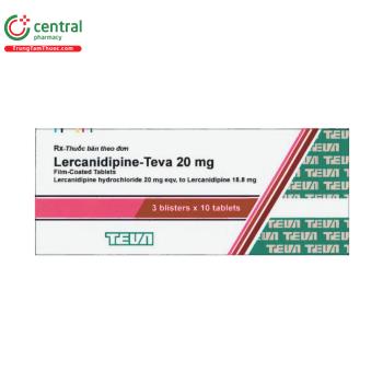 Lercanidipine-Teva 20mg