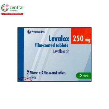 Levalox 250 mg film-coated tablets
