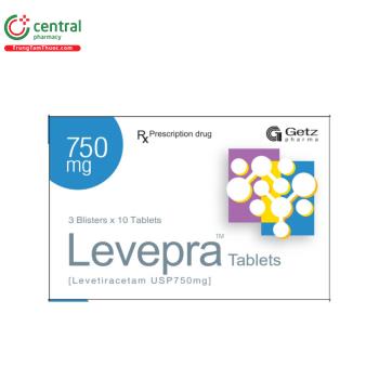 Levepra tablets 750mg
