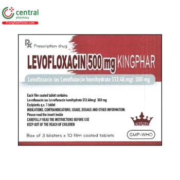 Levofloxacin 500mg Kingphar