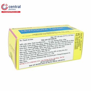 Thuốc Levosum Tablet - điều trị nhược giáp, cường giáp và bướu giáp