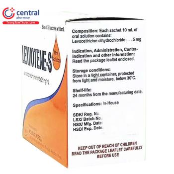 Thuốc Lexvotene-S Solution - Thuốc có tác dụng chống dị ứng