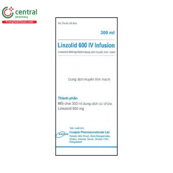 Linzolid 600 IV Infusion