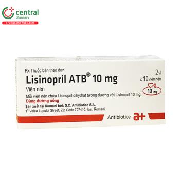 Lisinopril ATB 10mg