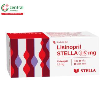 Lisinopril STELLA 2.5 mg