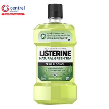  Listerine Natural Green Tea 500ml