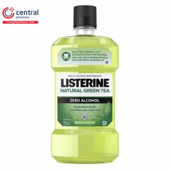 Listerine Natural Green Tea Zero Alcohol 750ml
