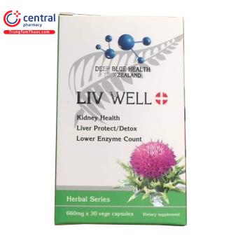[CHÍNH HÃNG] Thuốc Liv Well thải độc và tăng cường chức năng gan