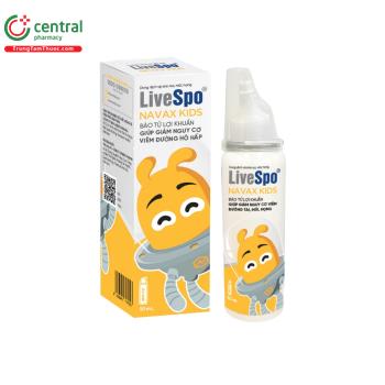 LiveSpo NAVAX Kids dạng bình xịt