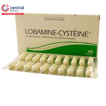 Lobamine-Cysteine (Hộp 60 viên)