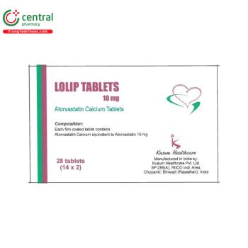 Lolip Tablets 10mg