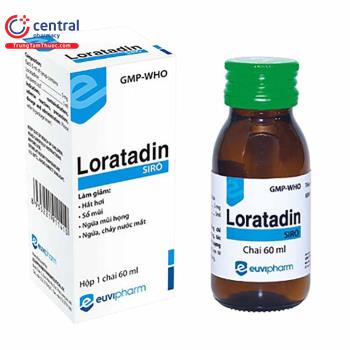 Loratadin siro Euvipharm 