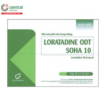 Loratadine ODT Soha 10mg 