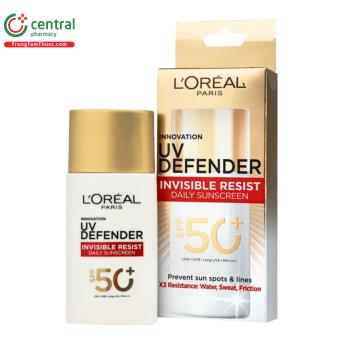 L’Oréal UV Defender Invisible Resist SPF 50+ PA++++