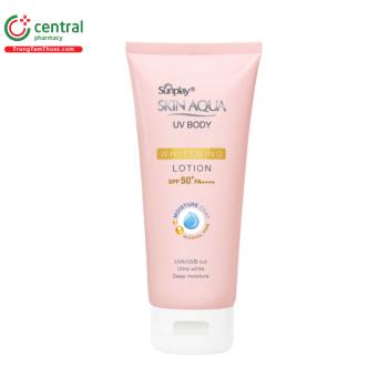 Lotion Chống Nắng Toàn Thân Sunplay Skin Aqua UV Body Whitening Lotion 150g