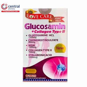 Love Care Glucosamin + Collagen Type II