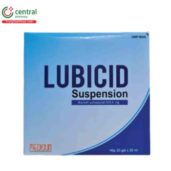 Lubicid Suspension 525,6mg/30ml Medisun