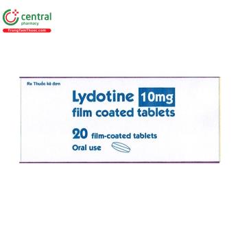 Lydotine 10 mg film coated tablets 
